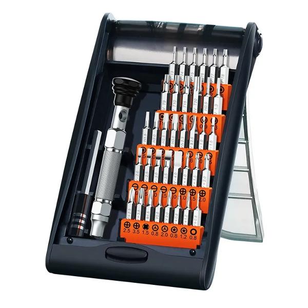 фото Набор отверток для электроники cm372 38-in-1 aluminum alloy screwdriver set black (80459) ugreen