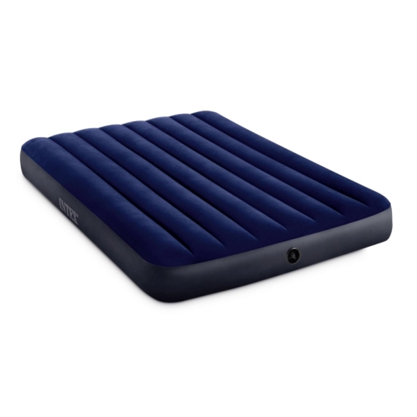 фото Надувной матрас classic downy airbed fiber-tech, 137х191х25 см (64758) intex