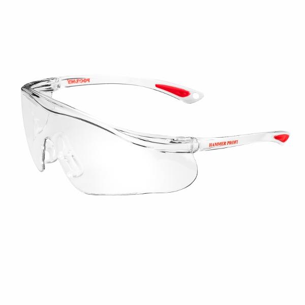фото Защитные очки о55 hammer profi strongglass, 2с-1,2 pc, открытые (15537) росомз