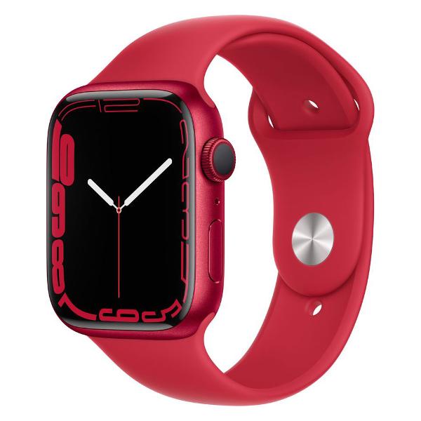 фото Смарт-часы watch series 7 gps 45mm red apple