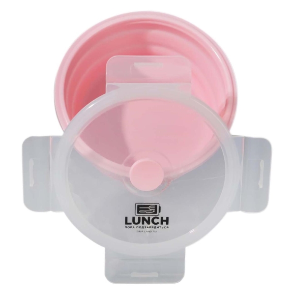 фото Контейнер "люби жизнь", складной, 500 мл (5516588) foodvibes