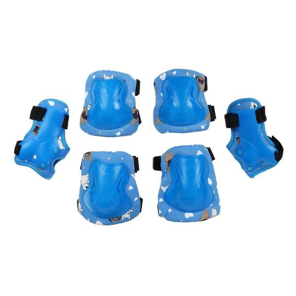 фото Комплект защиты наколенники + наладонники + налокотники, размер s, голубой (7515131) onlytop