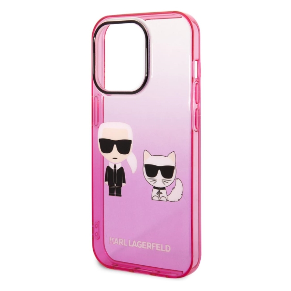 фото Чехол karl & choupette hard для iphone 14 pro pc/tpu (klhcp14ltgkcp) karl-lagerfeld