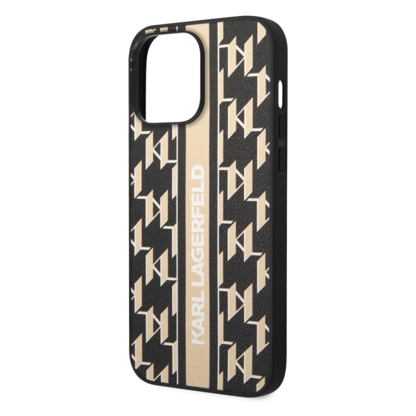 фото Чехол monogram vertical logo hard для iphone 14 pro max pu (klhcp14xpgklskw) karl-lagerfeld