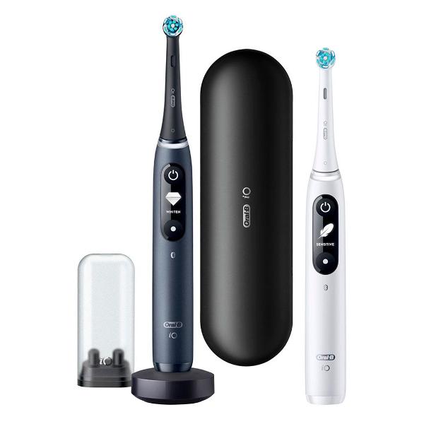 фото Набор электрических зубных щеток oral-b io series 7 duo black braun