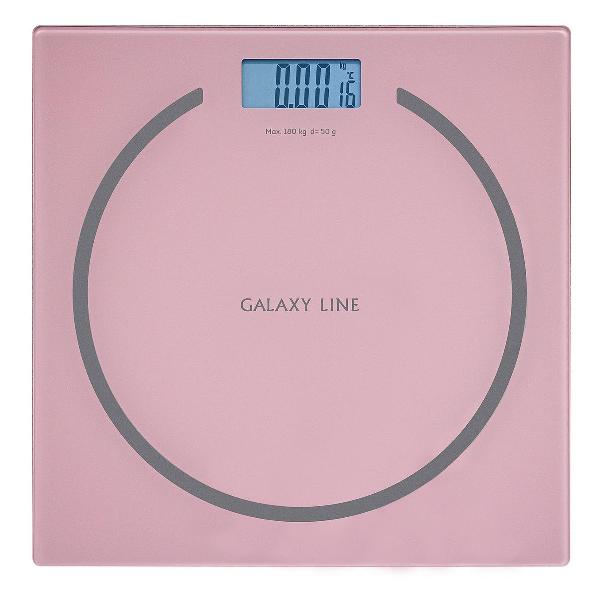 фото Напольные весы gl4815 pink galaxy-line