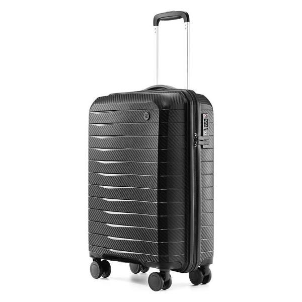 фото Чемодан lightweight luggage 20 black ninetygo