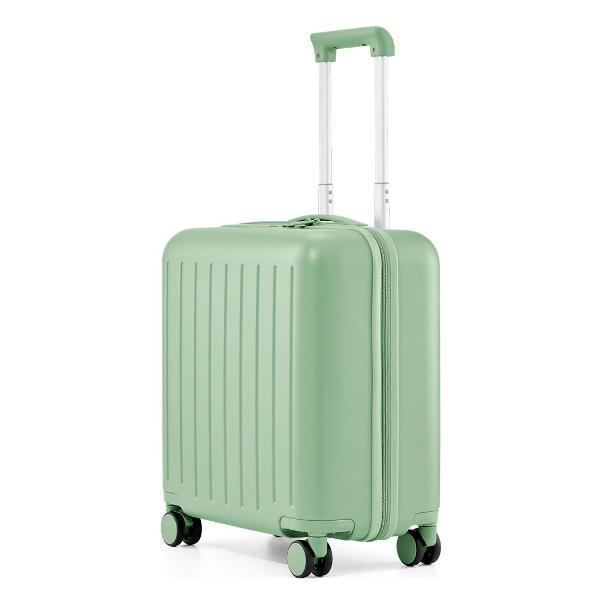 фото Чемодан lightweight pudding luggage 18 green ninetygo