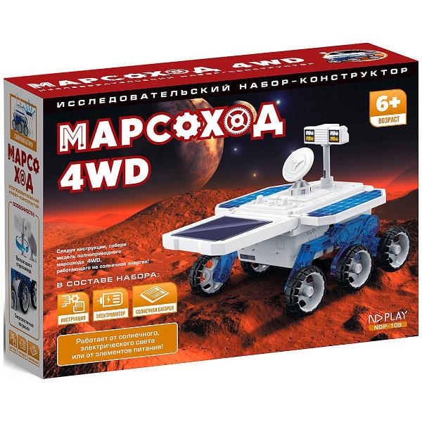 фото Исследовательский набор-конструктор "марсоход" 4wd (ndp-109) nd-play