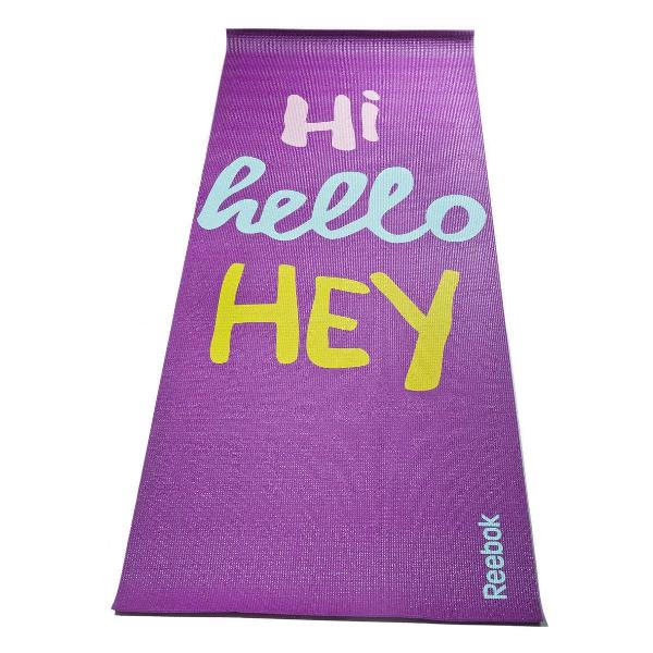 фото Коврик для йоги yoga mat crosses-hi violet (rayg-11030hh) reebok