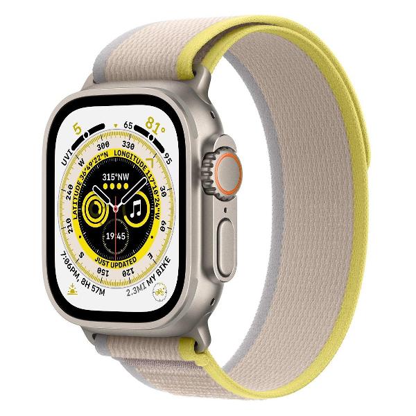 фото Смарт-часы watch ultra 49mm gps + cellular trail yellow/beig (mqf23) apple