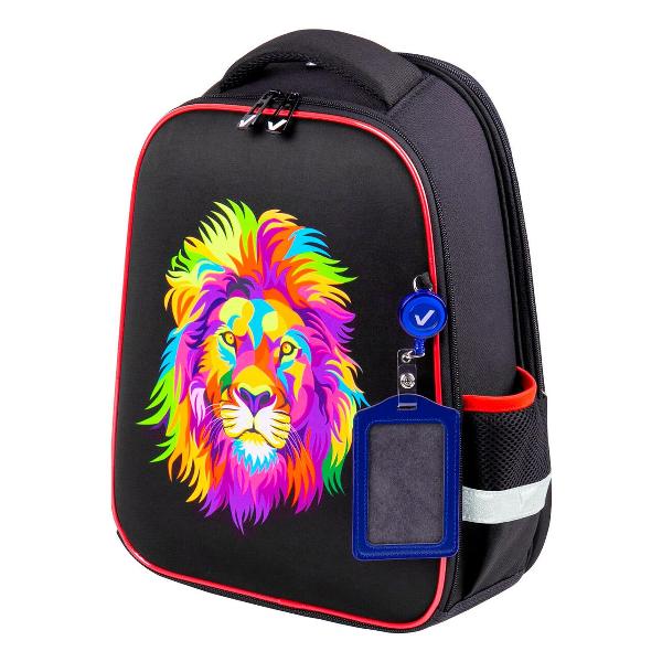 фото Ранец fit colorful lion, 38х27х14 см (270618) brauberg