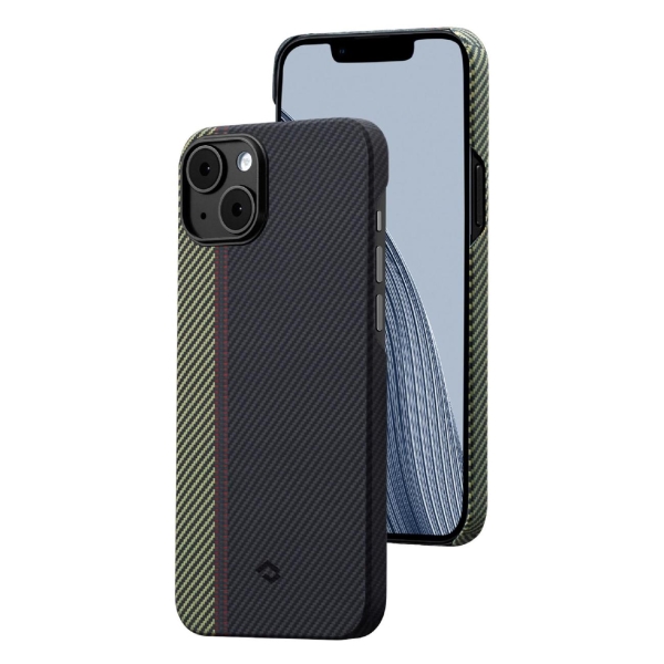 фото Чехол magez case 3 для iphone 14 plus, кевлар overture (fo1401m) pitaka