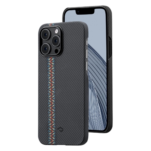 фото Чехол magez case 3 для iphone 14 pro, кевлар rhapsody (fr1401p) pitaka