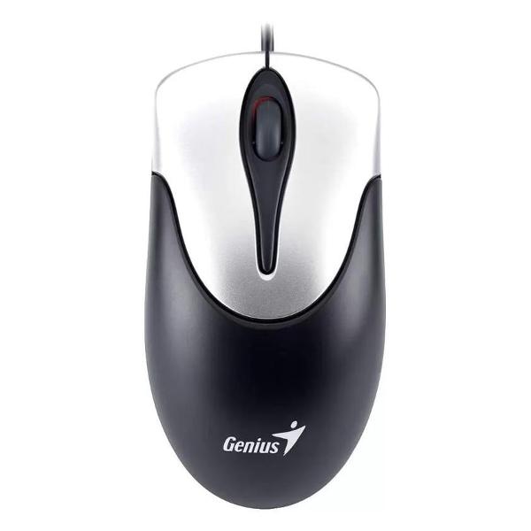 фото Мышь netscroll 100 v2/usb black/silver genius