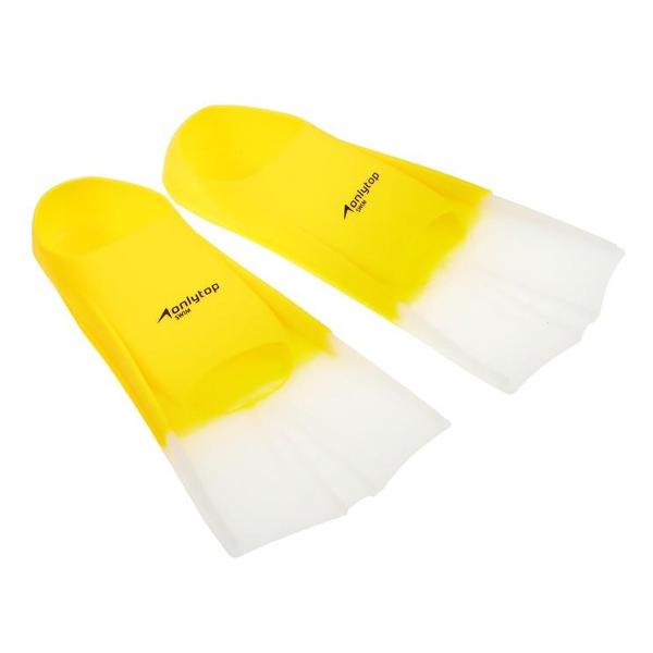 фото Ласты резиновые, размер 33-35, желтые (9093345) onlytop