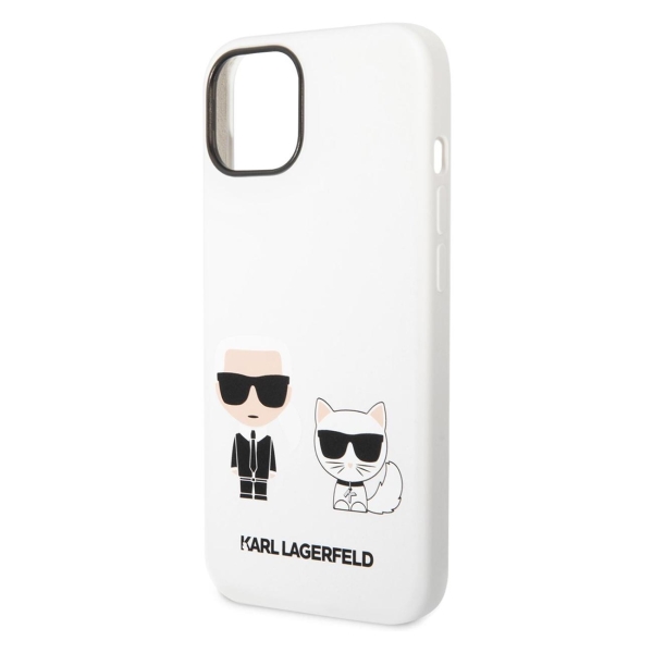 фото Чехол для iphone 14 plus liquid silicone (klhcp14msskcw) karl-lagerfeld