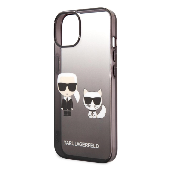 фото Чехол для iphone 14, с принтом pc/tpu (klhcp14stgkck) karl-lagerfeld