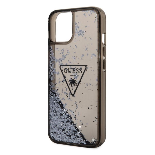 фото Чехол для iphone 14 liquid glitter (guhcp14slfctpk) guess