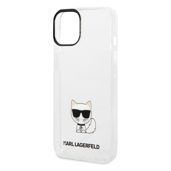 фото Чехол для iphone 14 plus, с принтом pc/tpu (klhcp14mcttr) karl-lagerfeld