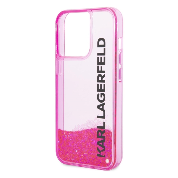 фото Чехол для iphone 14 pro liquid glitter (klhcp14llckvf) karl-lagerfeld