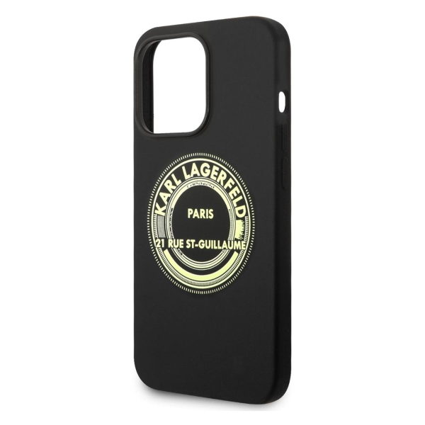 фото Чехол для iphone 14 pro max liquid silicone (klhcp14xsrsgrck) karl-lagerfeld