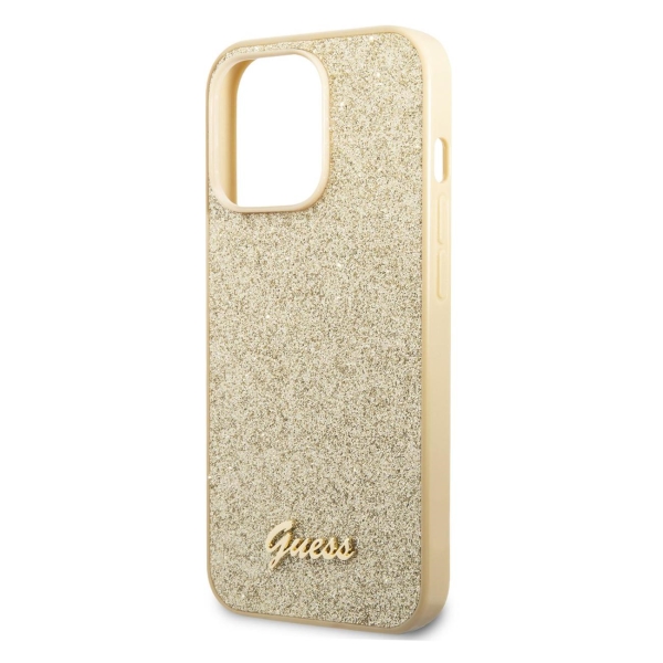 фото Чехол для iphone 14 pro max glitter flakes (guhcp14xhggshd) guess