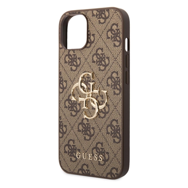 фото Чехол для iphone 14 pu leather (guhcp14s4gmgbr) guess