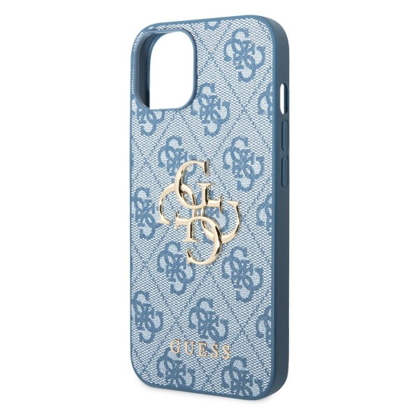 фото Чехол для iphone 14 pu leather (guhcp14s4gmgbl) guess