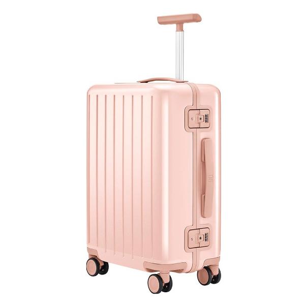 фото Чемодан manhattan single trolley luggage 20" pink ninetygo