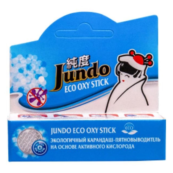 фото Карандаш-пятновыводитель eco oxy stick (4903720021187) jundo