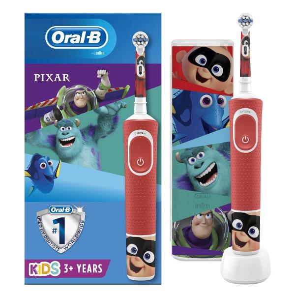 фото Электрическая зубная щетка oral-b vitality kids pixar (d100.413.2kx) braun