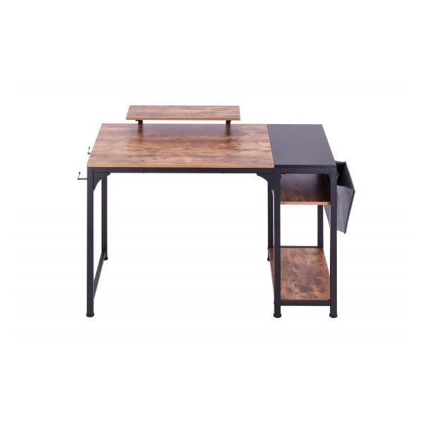 фото Компьютерный стол 140х60 см, коричневый (zx-ss140b-rbb) eureka