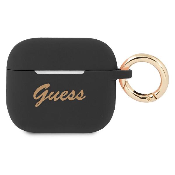 фото Чехол для airpods 3 silicone, с карабином (gua3sssk) guess