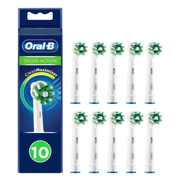 фото Насадки для зубной щетки cross action, 2 шт (eb50rb) oral-b