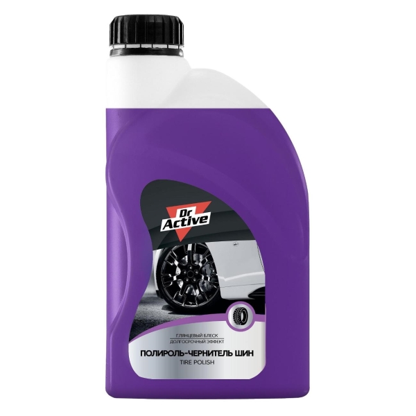 фото Полироль-чернитель шин tire polish, 1 л (801760) dr.active