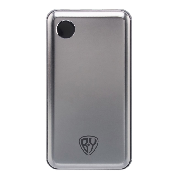 фото Внешний аккумулятор 10000 мач, usb-a + usb-с, серебристый (470-080) by