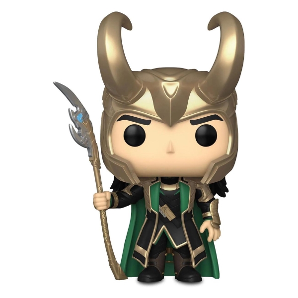 фото Фигурка pop! bobble: marvel avengers: loki with scepter (gw) (exc) (62706) funko