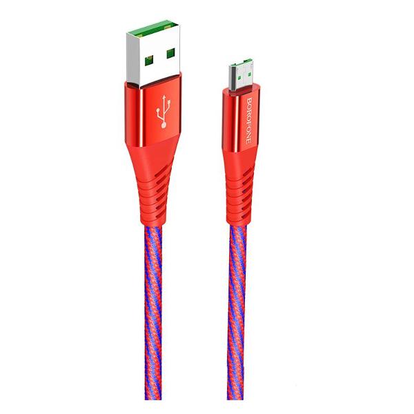 фото Кабель usb type-c/microusb, 4 а, 1,2 м, (bu13) borofone