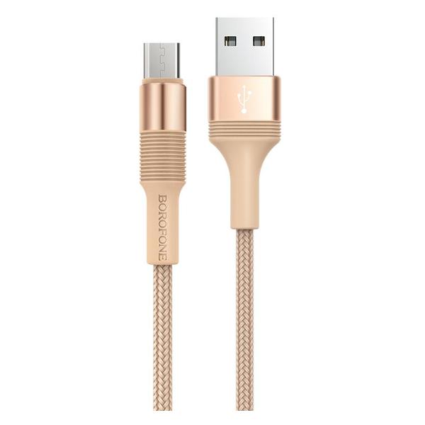 фото Кабель usb/microusb outstanding, 2.4 a, 1 м (bx21) borofone