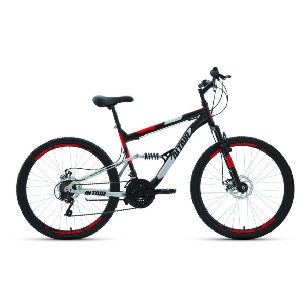 фото Велосипед mtb fs 26 2.0 disc, рама 16", черный (rbkt1f16e013) altair