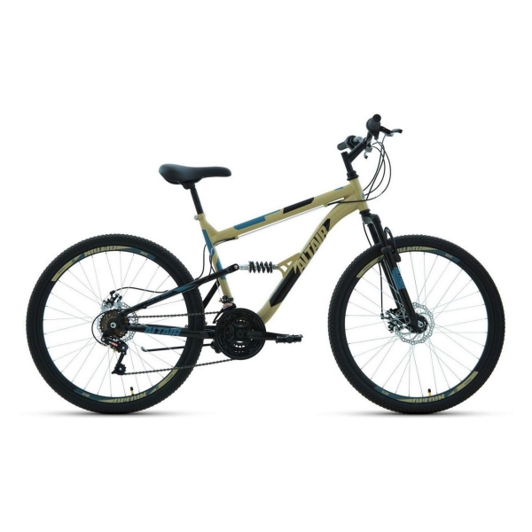 фото Велосипед mtb fs 26 2.0 disc, рама 16", бежевый (rbkt1f16e012) altair