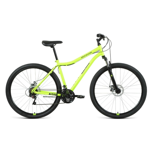 фото Велосипед mtb ht 29 2.0 disc, ярко-зеленый (rbkt1m19g001) altair