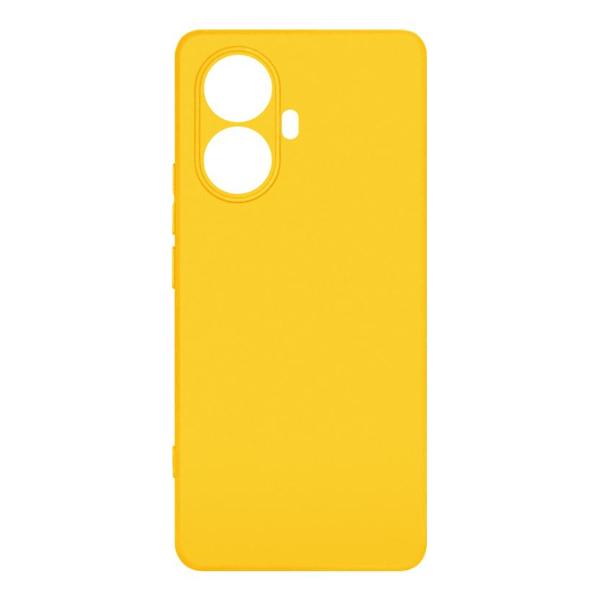 фото Чехол для realme 10 pro+ 5g yellow (rmcase-29) df