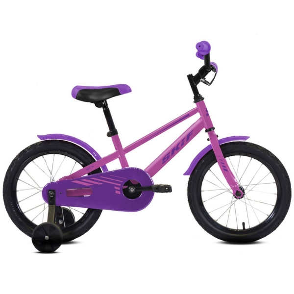 фото Велосипед 14" al, розовый/фиолетовый (ibk22ok14004) skif