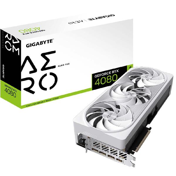 фото Видеокарта geforce rtx 4080 16gb aero (gv-n4080aero-16gd) gigabyte