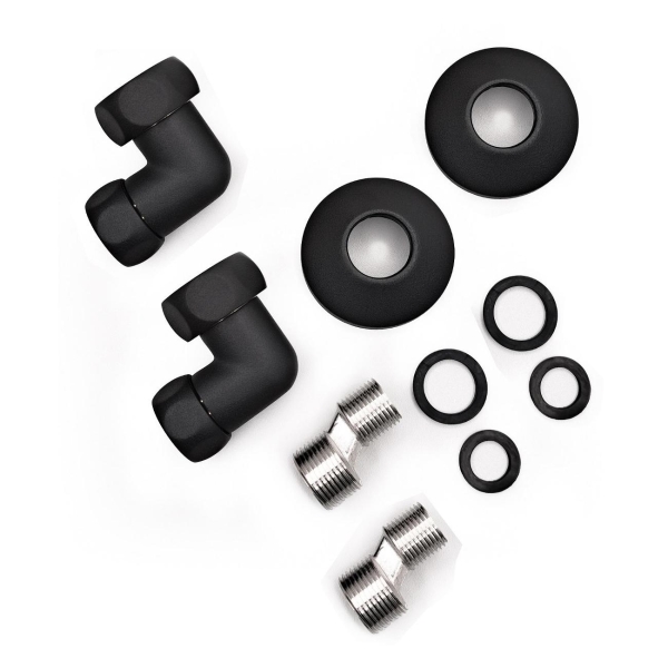 фото Комплект подключения полотенцесушителя 10 предметов (740sch10058/509sch04br) indigo