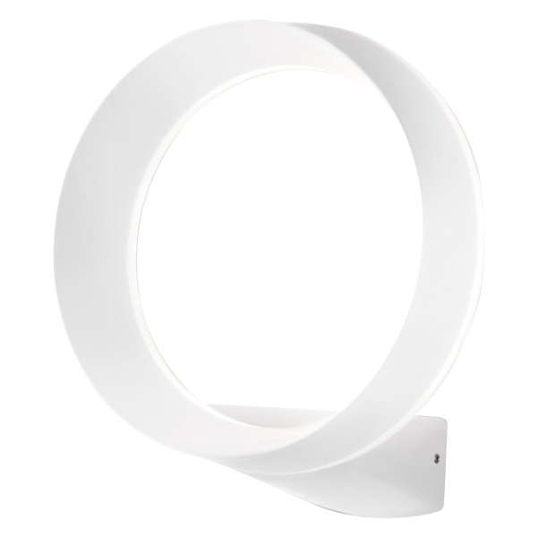 фото Уличный настенный светодиодный светильник 1710 techno led ring, белый (a054931) elektrostandard