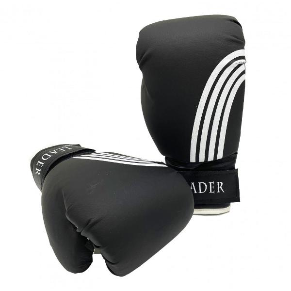 фото Перчатки боксерские leader 8 black realsport