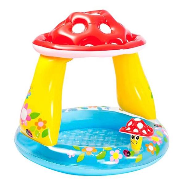 фото Надувной детский бассейн "гриб", 102х89 см (1224310) intex